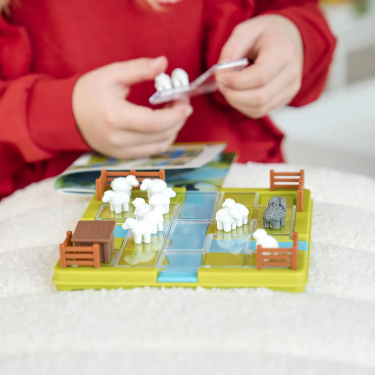 Counting Sheep (Without Falling Asleep!) - A Travel-Friendly Logic Game with 60 Challenges for Ages 7 - Adult - Image 3