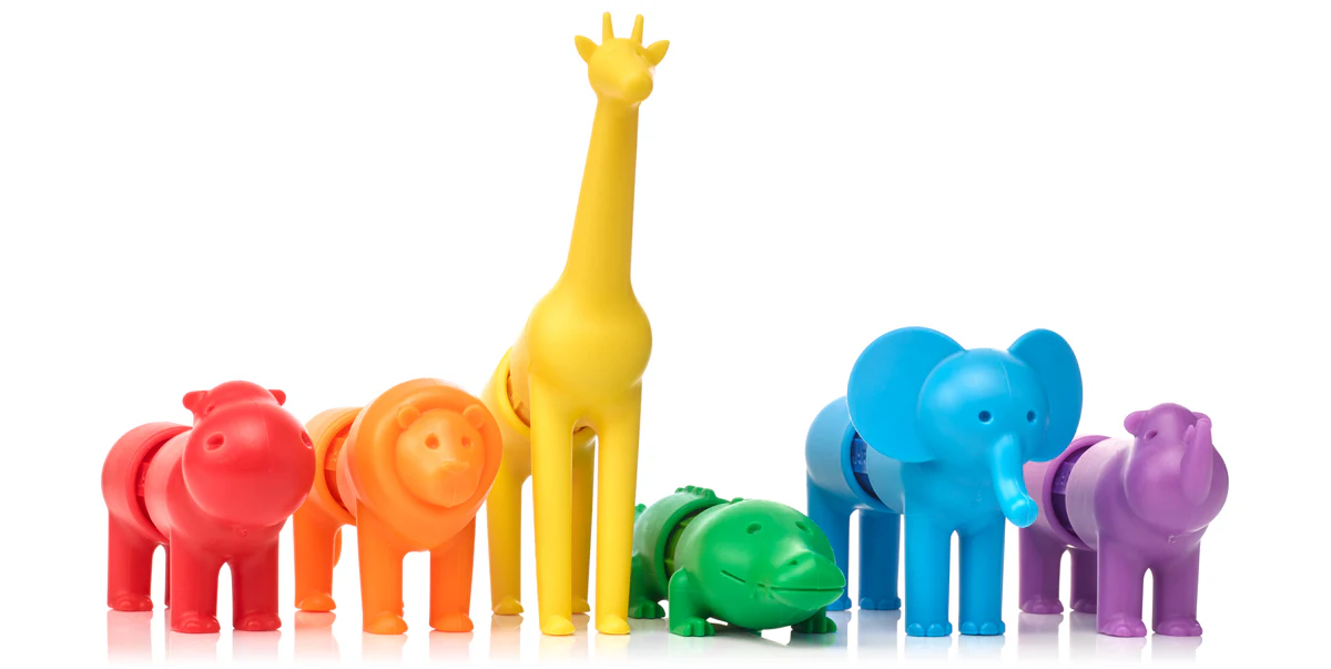 SmartMax My First Safari Animals STEM Magnetic Discovery Set for Kids Ages 1 to 5 - Image 5